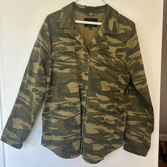 Lucky Brand Camo Fall Jacket Size M - Picture 1 of 3